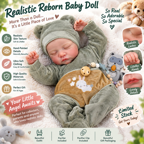 Real life reborn baby - real, dolls