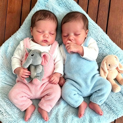 Reborn baby dolls twins - dolls, full